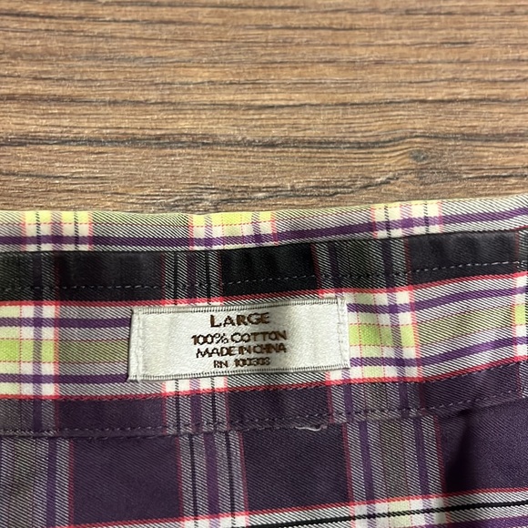 Peter Millar button-down purple size large - Picture 8 of 8